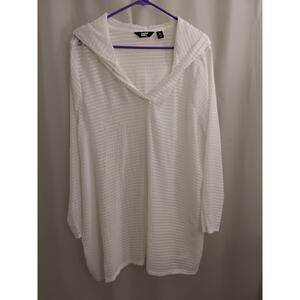 Lands End Womens ribbed coverup, size 2X
